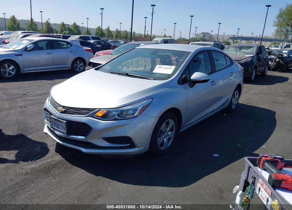 2017 CHEVROLET CRUZE LS AUTO VIN: 1G1BC5SM4H7268073