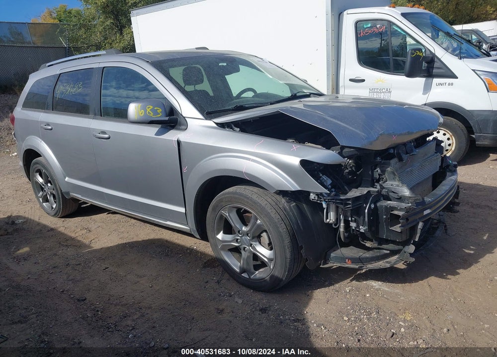 2015 DODGE JOURNEY CROSSROAD VIN: 3C4PDDGG3FT676063