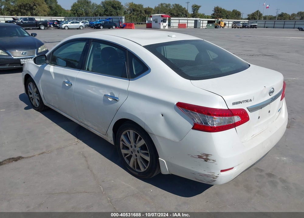 2013 NISSAN SENTRA SL VIN: 3N1AB7AP6DL666567