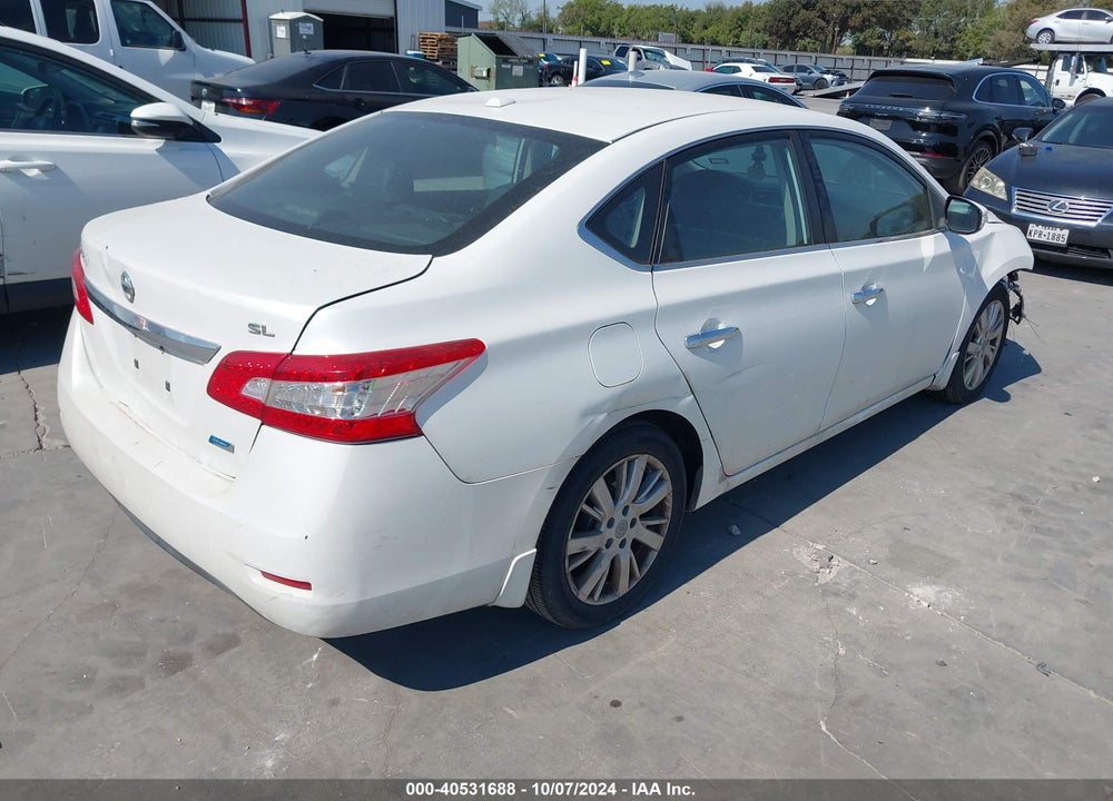 2013 NISSAN SENTRA SL VIN: 3N1AB7AP6DL666567
