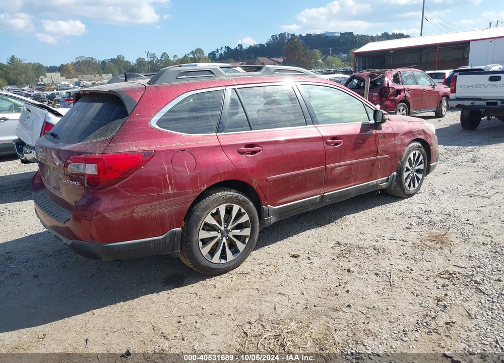 2016 SUBARU OUTBACK 2.5I LIMITED VIN: 4S4BSBLC7G3230790