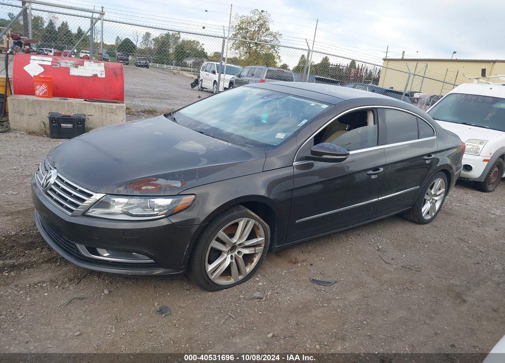 2013 VOLKSWAGEN CC LUX VIN: WVWRP7AN7DE522722