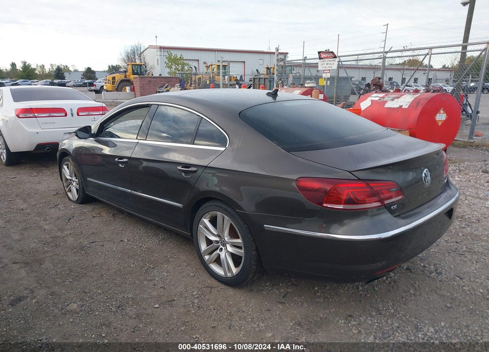 2013 VOLKSWAGEN CC LUX VIN: WVWRP7AN7DE522722