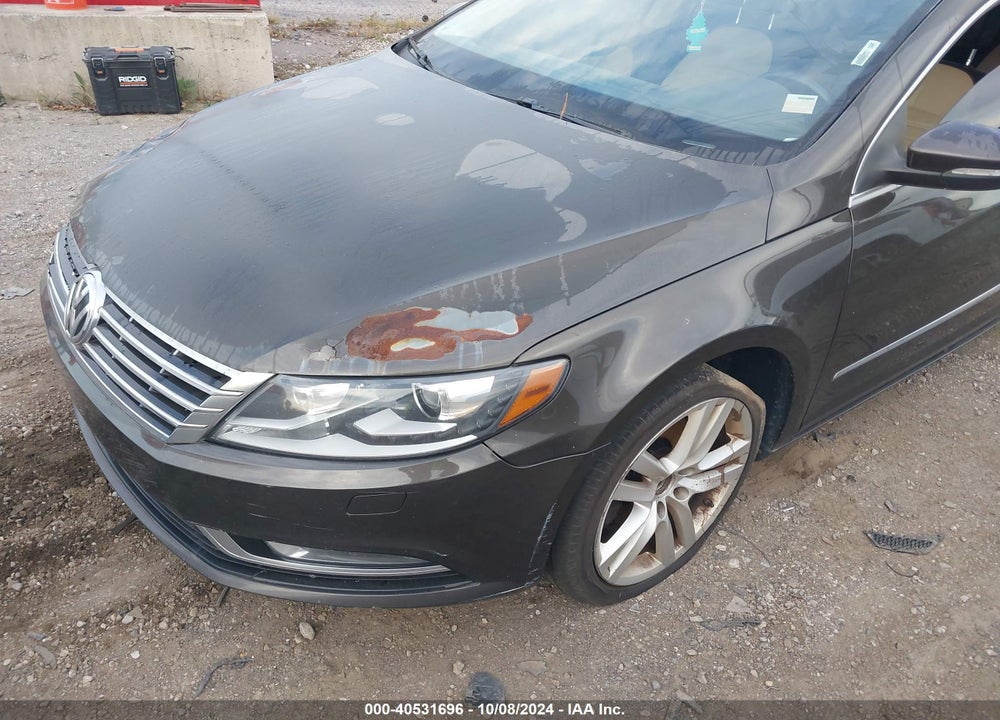 2013 VOLKSWAGEN CC LUX VIN: WVWRP7AN7DE522722