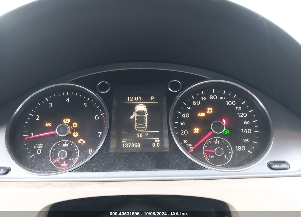 2013 VOLKSWAGEN CC LUX VIN: WVWRP7AN7DE522722