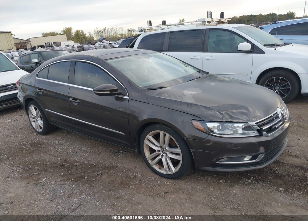 2013 VOLKSWAGEN CC LUX VIN: WVWRP7AN7DE522722