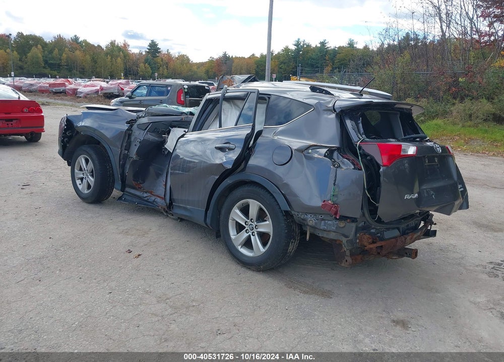 2015 TOYOTA RAV4 XLE VIN: 2T3RFREVXFW237520