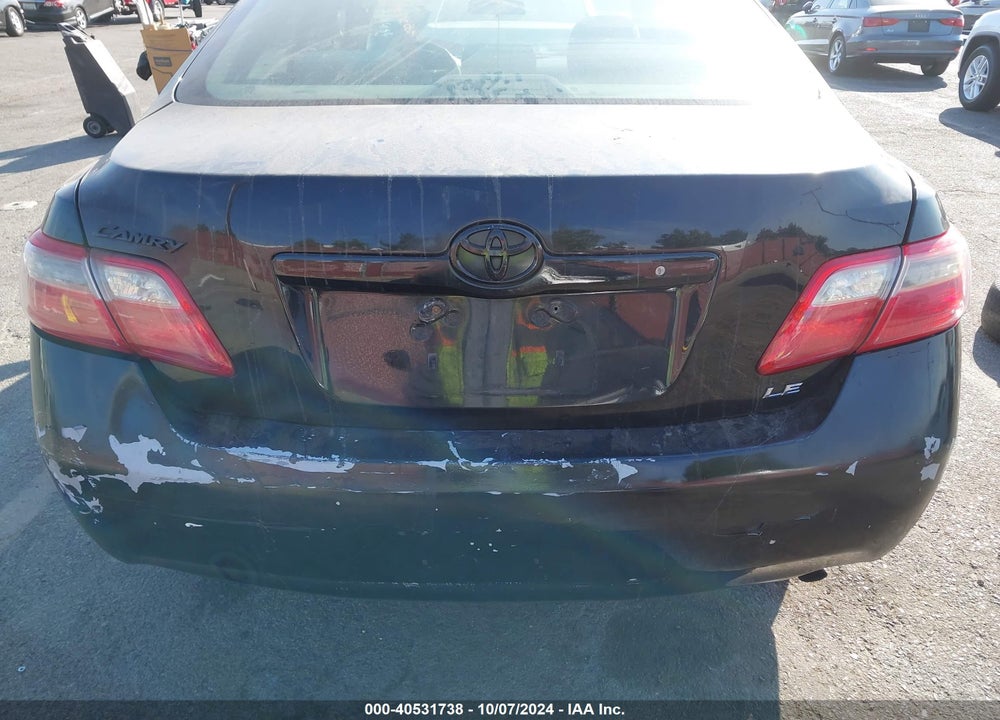 2008 TOYOTA CAMRY LE VIN: 4T1BE46K18U791178