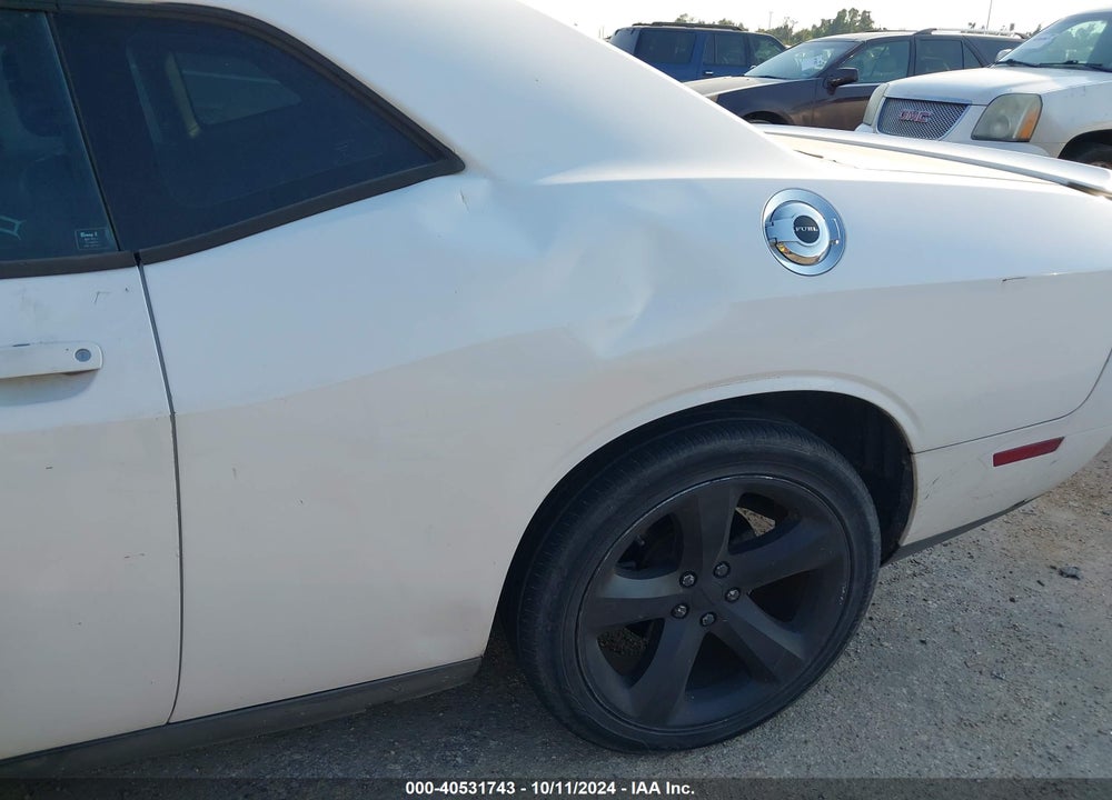 2012 DODGE CHALLENGER SXT VIN: 2C3CDYAG6CH176275