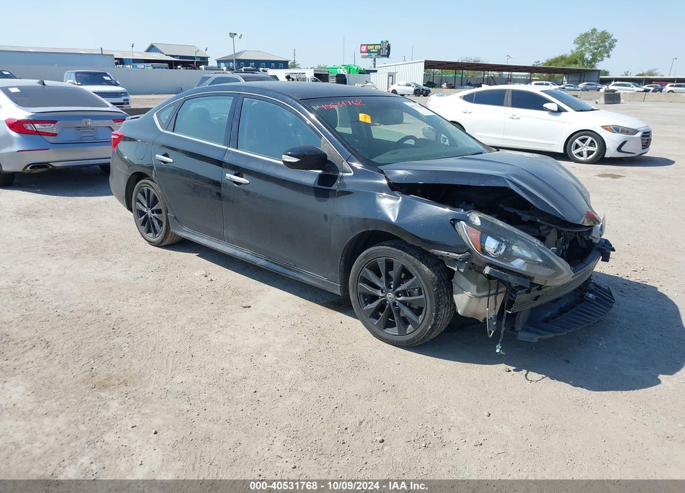 2018 NISSAN SENTRA SR VIN: 3N1AB7AP9JY237695