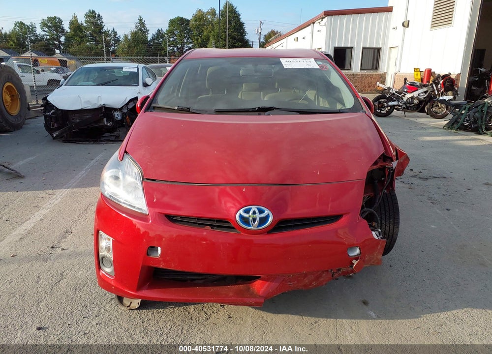 2010 TOYOTA PRIUS II VIN: JTDKN3DU6A0237778