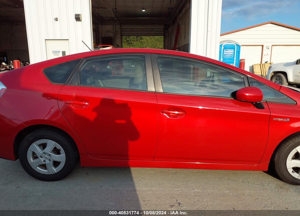 2010 TOYOTA PRIUS II VIN: JTDKN3DU6A0237778