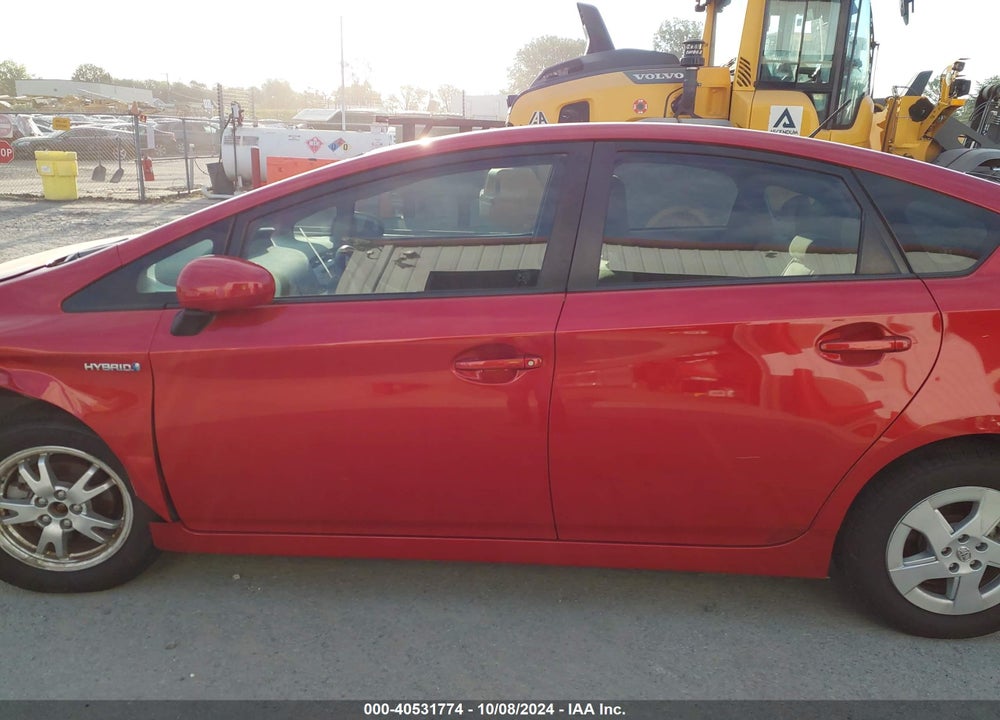 2010 TOYOTA PRIUS II VIN: JTDKN3DU6A0237778