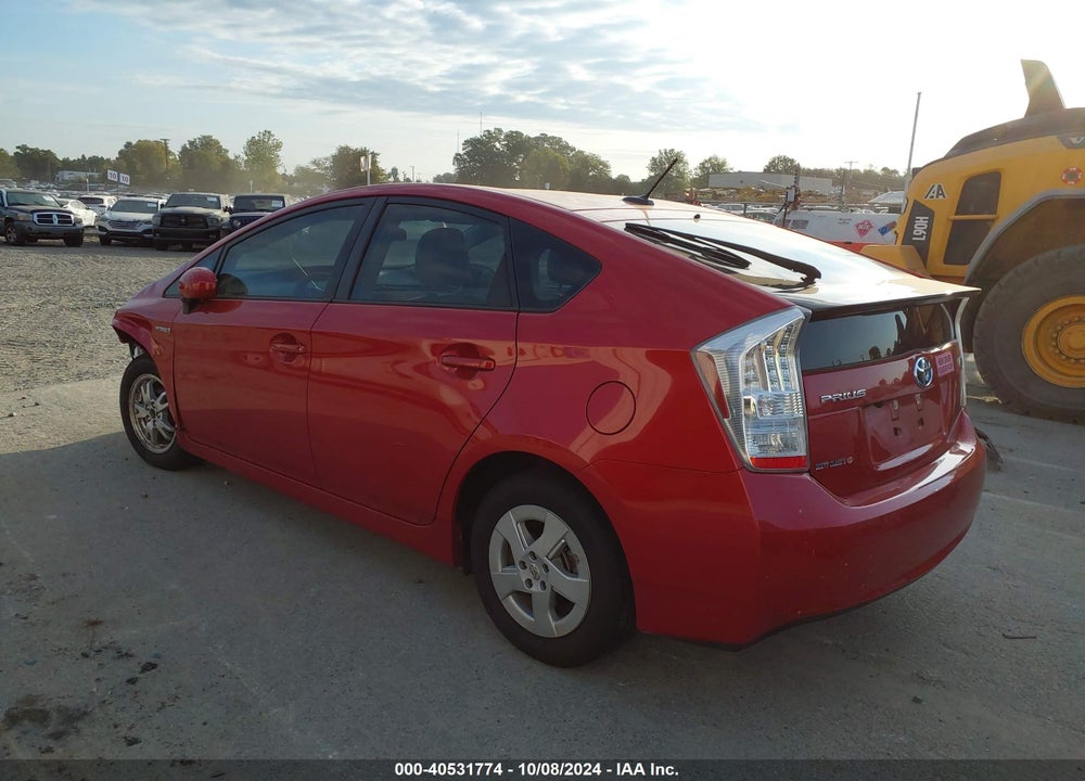 2010 TOYOTA PRIUS II VIN: JTDKN3DU6A0237778