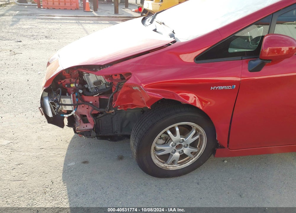 2010 TOYOTA PRIUS II VIN: JTDKN3DU6A0237778