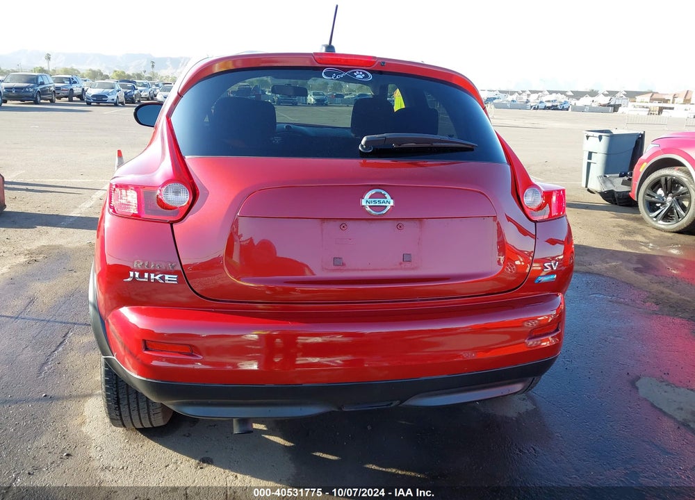2012 NISSAN JUKE SV VIN: JN8AF5MRXCT117245