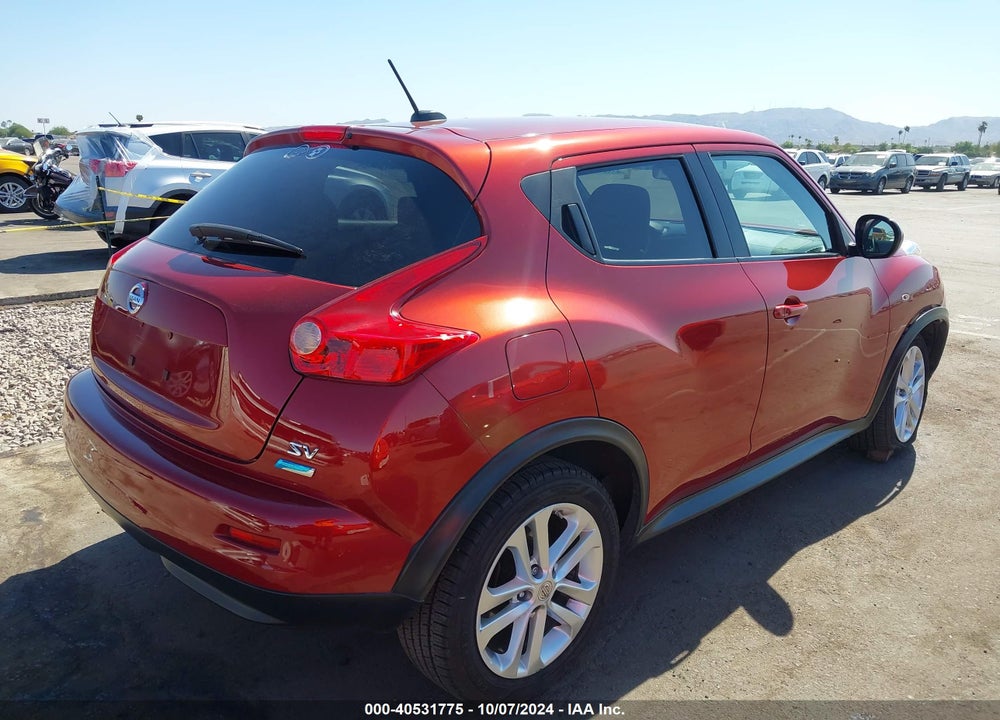 2012 NISSAN JUKE SV VIN: JN8AF5MRXCT117245