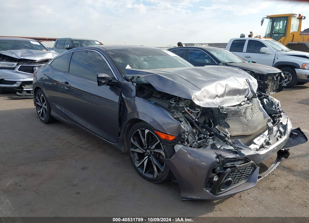 2017 HONDA CIVIC SI VIN: 2HGFC3A55HH752265