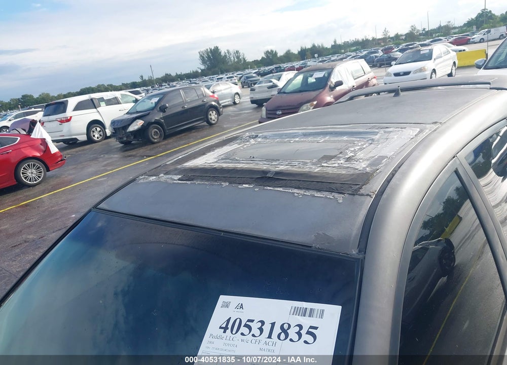 2004 TOYOTA MATRIX/XR VIN: 2T1KR32E14C165771