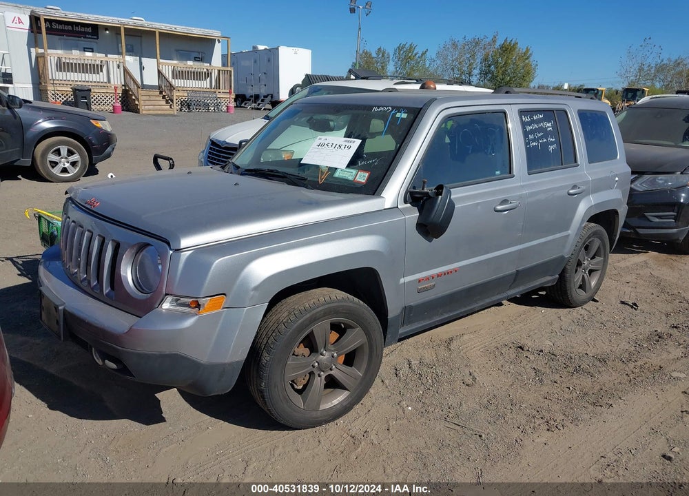 2017 JEEP PATRIOT 75TH ANNIVERSARY EDITION 4X4 VIN: 1C4NJRBB7HD160015