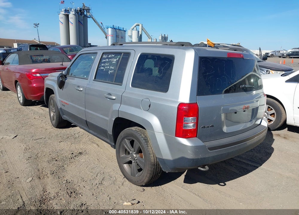 2017 JEEP PATRIOT 75TH ANNIVERSARY EDITION 4X4 VIN: 1C4NJRBB7HD160015