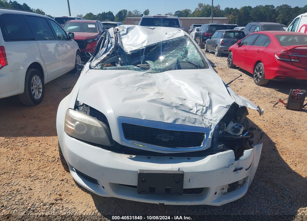 2012 CHEVROLET CAPRICE POLICE VIN: 6G1MK5U29CL646298