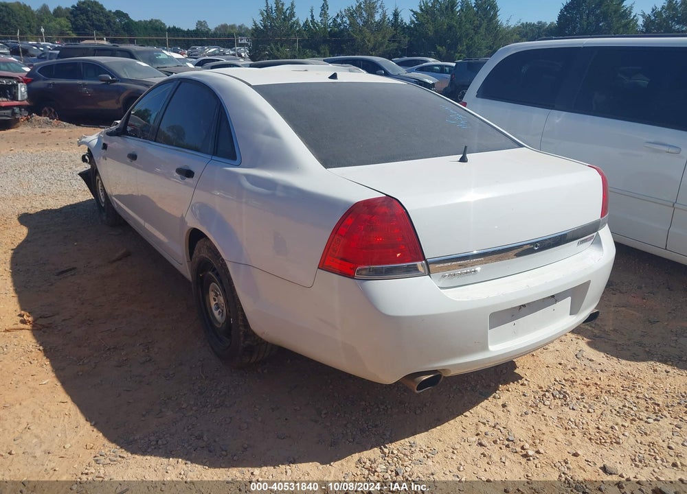 2012 CHEVROLET CAPRICE POLICE VIN: 6G1MK5U29CL646298