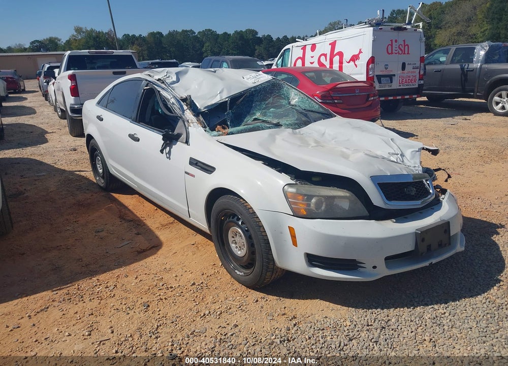 2012 CHEVROLET CAPRICE POLICE VIN: 6G1MK5U29CL646298