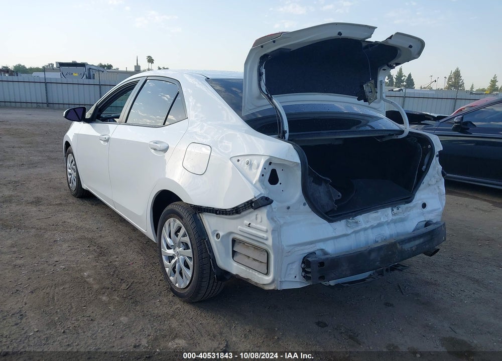 2017 TOYOTA COROLLA LE VIN: 5YFBURHE9HP617562