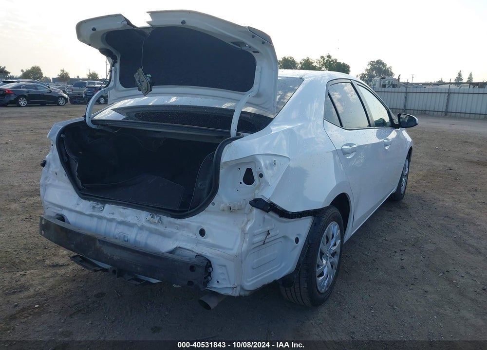 2017 TOYOTA COROLLA LE VIN: 5YFBURHE9HP617562