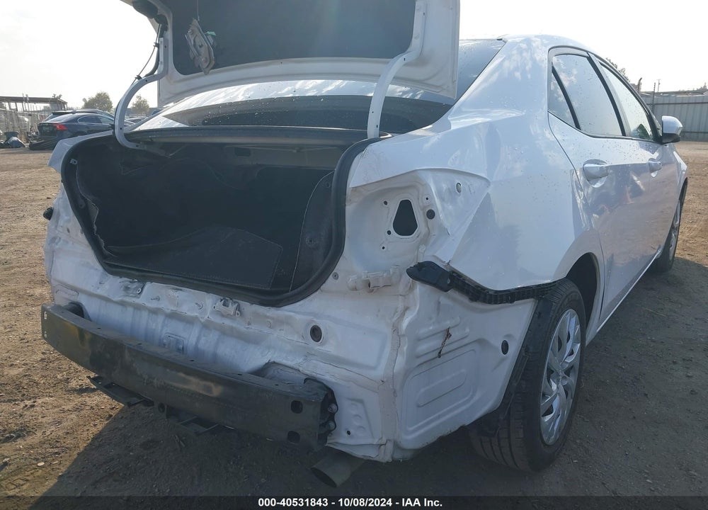 2017 TOYOTA COROLLA LE VIN: 5YFBURHE9HP617562