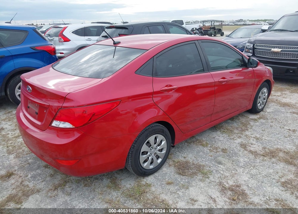 2017 HYUNDAI ACCENT SE VIN: KMHCT4AE9HU271712