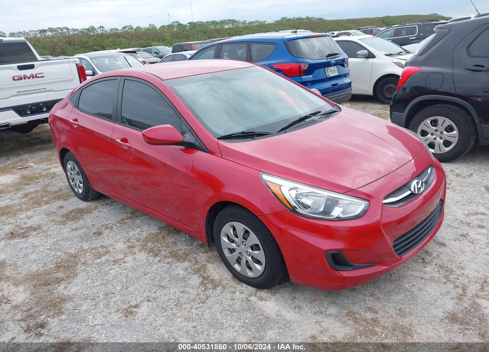 2017 HYUNDAI ACCENT SE VIN: KMHCT4AE9HU271712