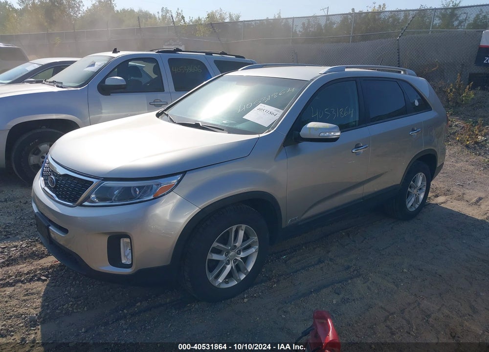 2014 KIA SORENTO LX V6 VIN: 5XYKTDA7XEG469374