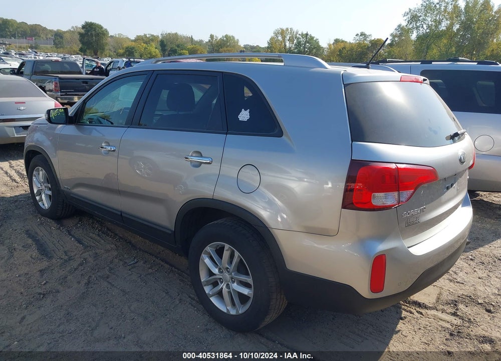 2014 KIA SORENTO LX V6 VIN: 5XYKTDA7XEG469374