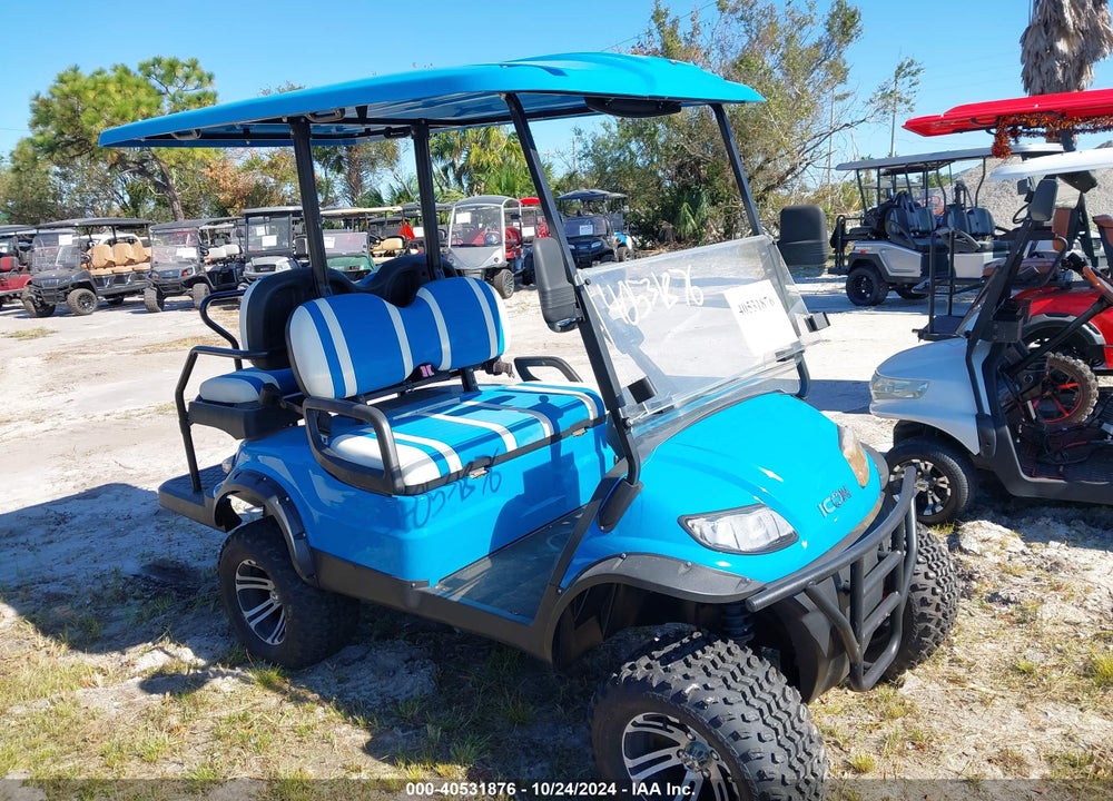 2021 GOLF CART ICON VIN: LTA0035418