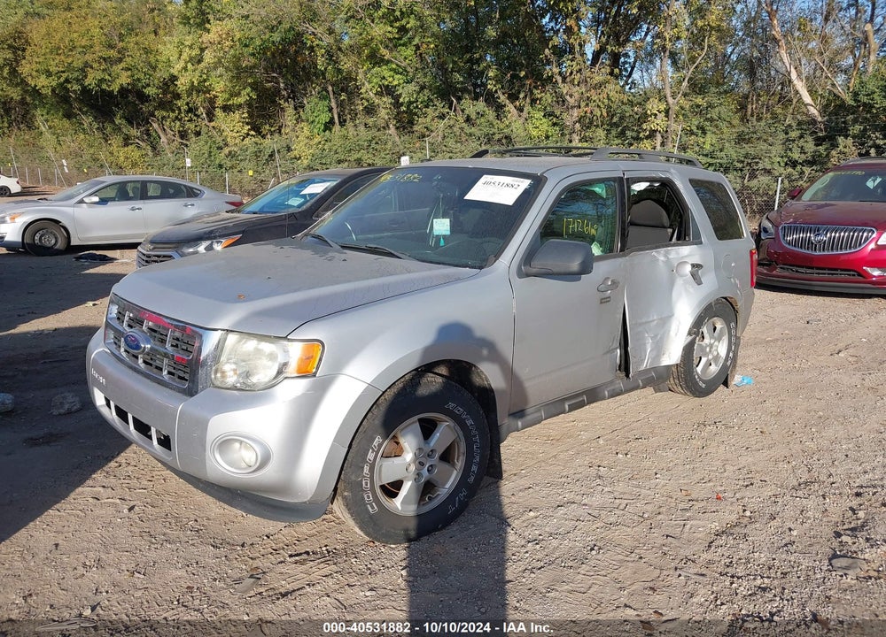 2012 FORD ESCAPE XLT VIN: 1FMCU9DG6CKA39502