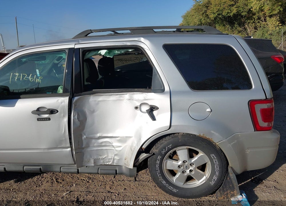 2012 FORD ESCAPE XLT VIN: 1FMCU9DG6CKA39502