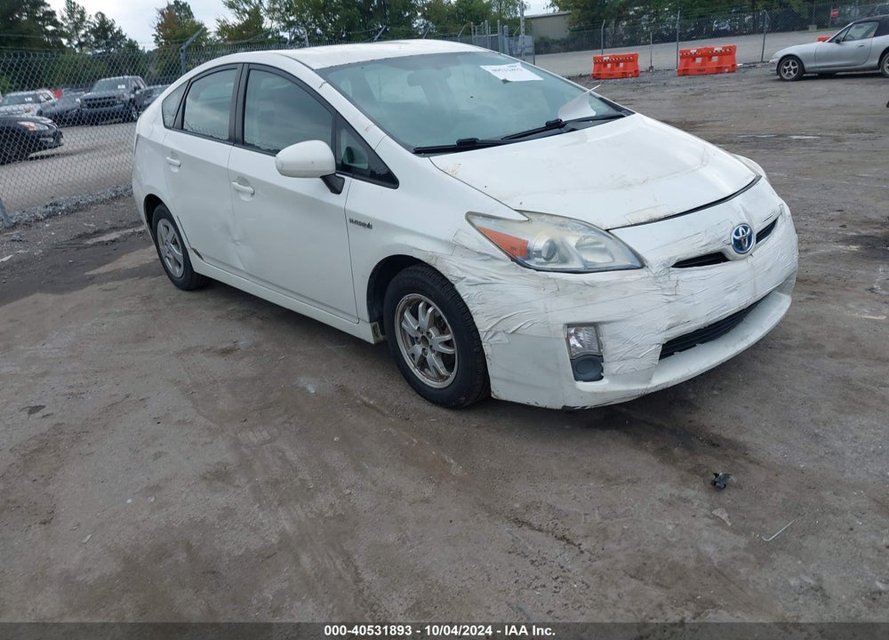 2011 TOYOTA PRIUS TWO VIN: JTDKN3DU2B0256636