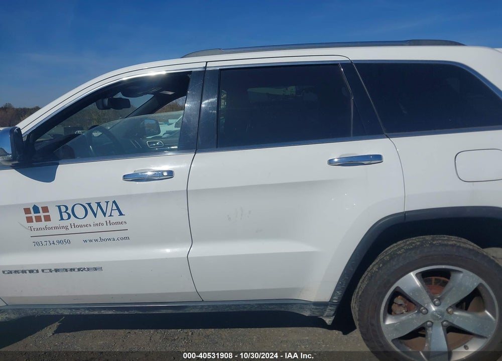2014 JEEP GRAND CHEROKEE LIMITED VIN: 1C4RJFBG8EC102749