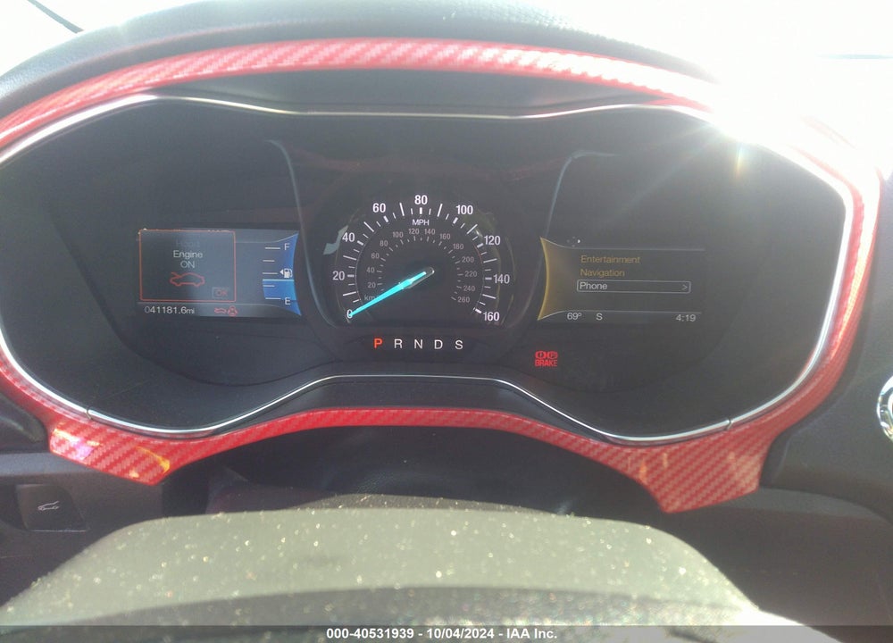2017 FORD FUSION SPORT VIN: 3FA6P0VP0HR378073