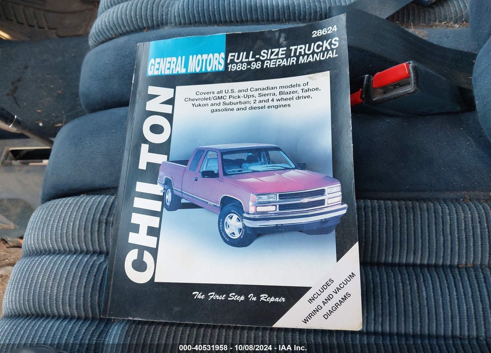 1992 CHEVROLET GMT-400 K1500 VIN: 2GCEK19K5N1190609