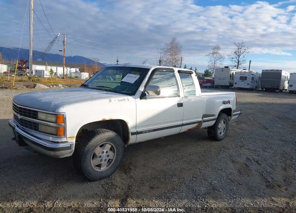 1992 CHEVROLET GMT-400 K1500 VIN: 2GCEK19K5N1190609