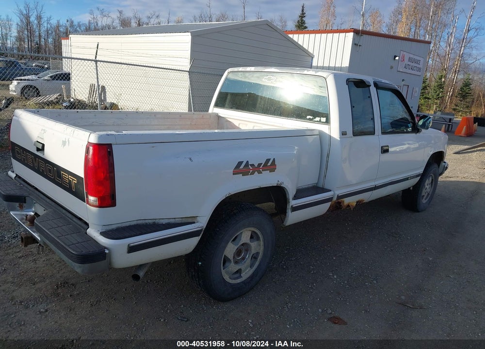 1992 CHEVROLET GMT-400 K1500 VIN: 2GCEK19K5N1190609