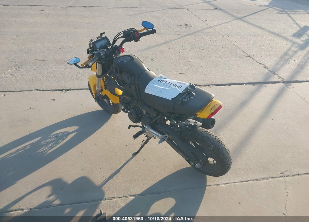 2022 HONDA GROM 125 VIN: MLHJC9215N5005224