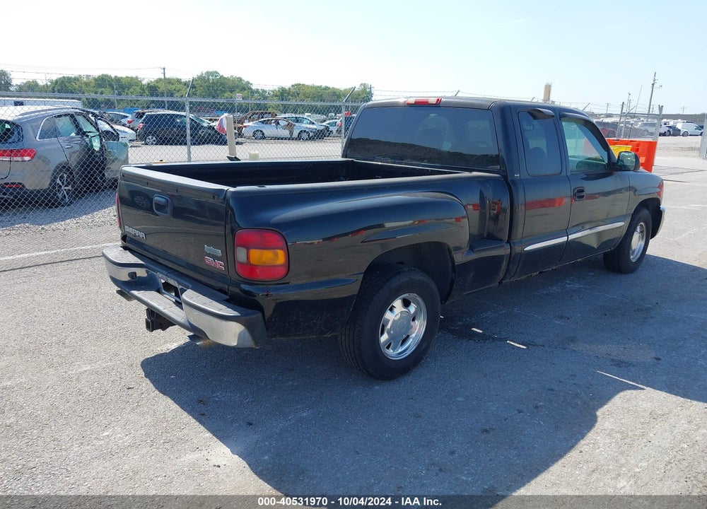 2003 GMC SIERRA 1500 SLE VIN: 1GTEC19T13Z207514