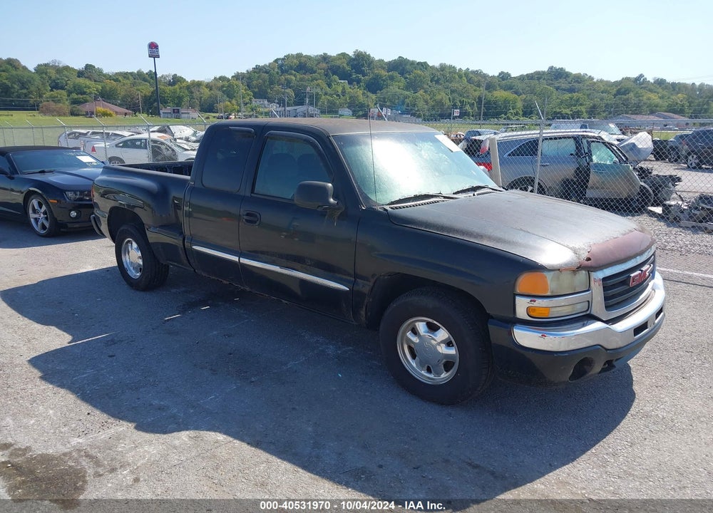 2003 GMC SIERRA 1500 SLE VIN: 1GTEC19T13Z207514