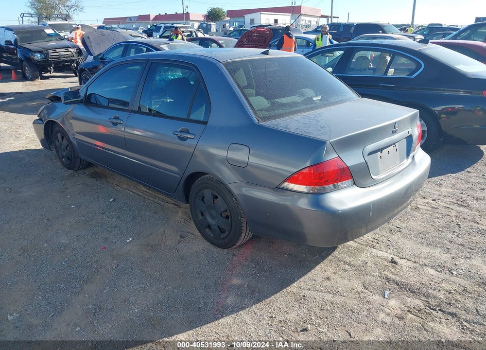 2005 MITSUBISHI LANCER ES VIN: JA3AJ26E75U024908