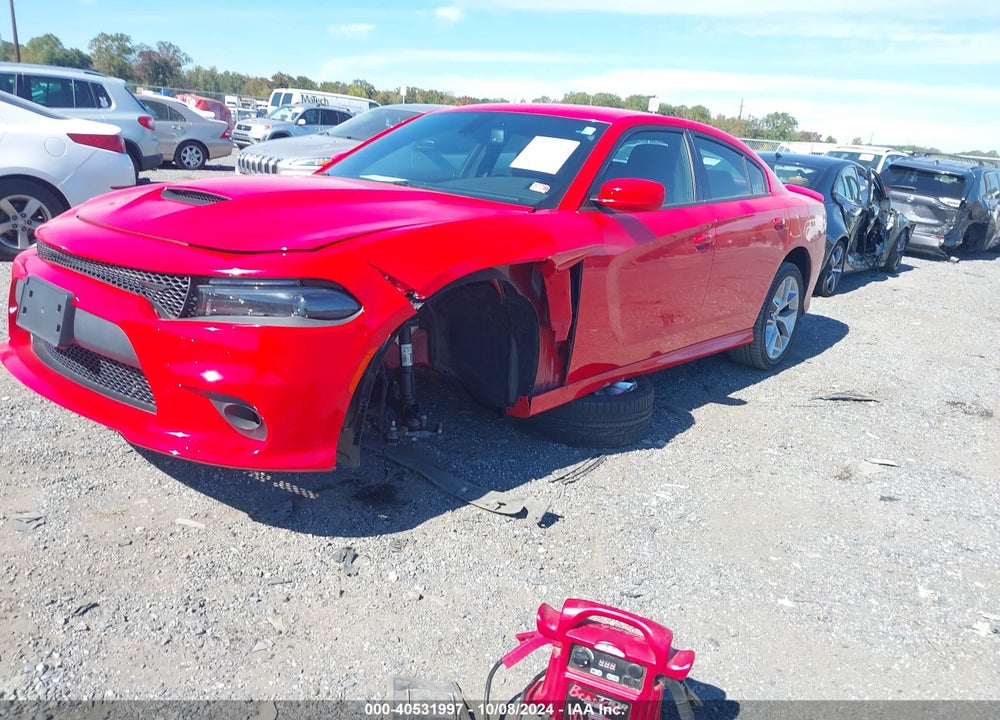2022 DODGE CHARGER GT RWD VIN: 2C3CDXHG6NH152237