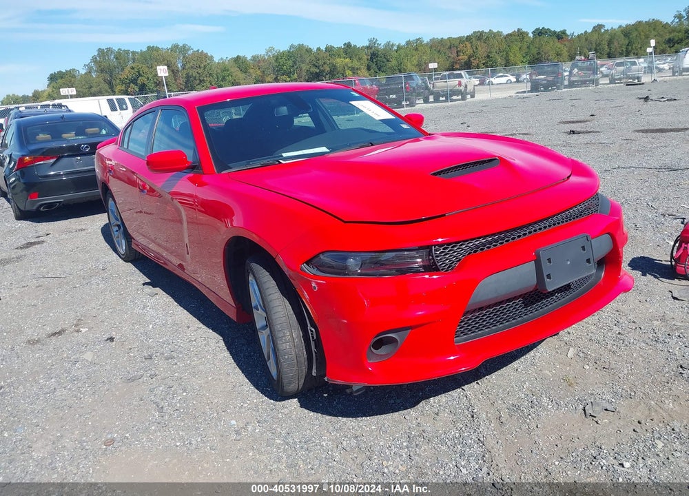 2022 DODGE CHARGER GT RWD VIN: 2C3CDXHG6NH152237